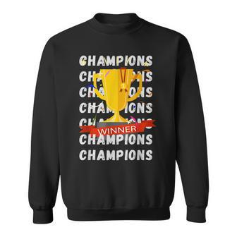 Champions 2023 The Winner Team Number One Team Sweatshirt - Thegiftio UK