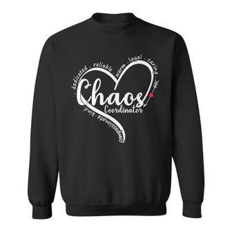 Chaos Coordinator Teacher Men Women Sweatshirt Graphic Print Unisex - Thegiftio UK