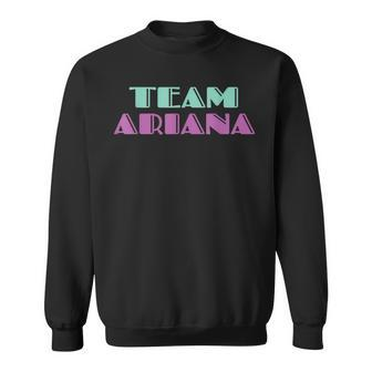 Cheer For Ariana Show Support Be On Team Ariana | 90S Style Sweatshirt | Mazezy DE