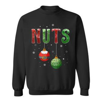 Chest Nuts Christmas Funny Matching Couple Chestnuts V39 Men Women Sweatshirt Graphic Print Unisex - Thegiftio UK