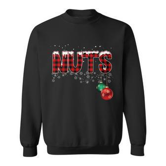 Chest Nuts Funny Matching Chestnuts Christmas Couples V2 Sweatshirt - Monsterry UK