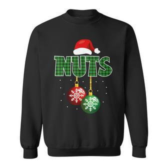 Chest Nuts Matching Chestnuts Family Funny Christmas Couples Sweatshirt - Thegiftio UK