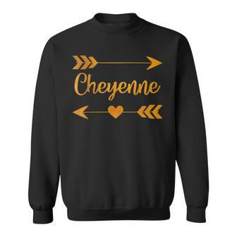 Cheyenne Personalized Name Funny Birthday Custom Gift Idea Men Women Sweatshirt Graphic Print Unisex - Thegiftio UK