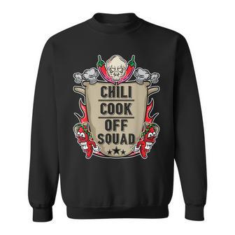 Chili Cook Off Squad Cooking Competition Team Award Gift Sweatshirt | Mazezy