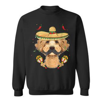 Cinco De Mayo Sombrero Dog Labaradoodle Lets Fiesta Sweatshirt | Mazezy