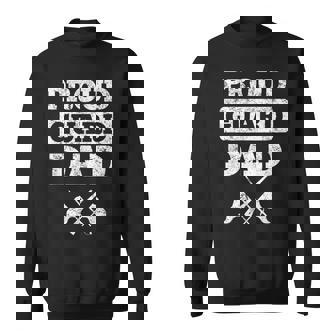 Color Guard Dad T Proud Guard Dad Sweatshirt - Thegiftio