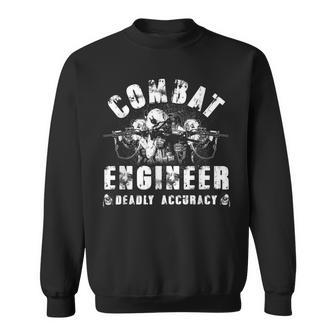 Combat Engineer Accurate Usa Military Sapper Sweatshirt | Mazezy