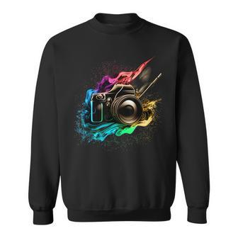 Cool Camera Colors Sweatshirt | Mazezy
