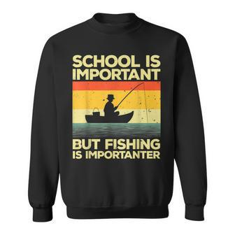 Cool Fishing For Men Women Bass Fishing Fisherman Fish Trout V2 Men Women Sweatshirt Graphic Print Unisex - Thegiftio UK