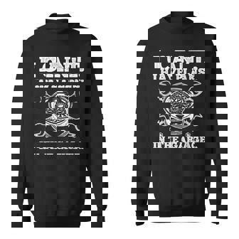Cool Mechanic For Men Women Garage Plan Car Auto Mechanic Sweatshirt - Thegiftio