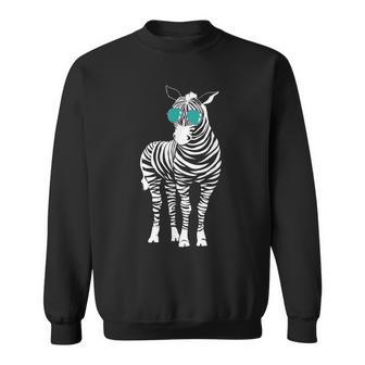 Cool Sunglasses Zebra - Zookeeper Wildlife Animal Lover Sweatshirt | Mazezy