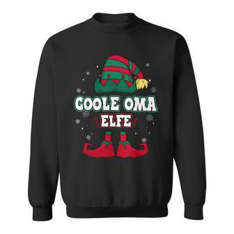 Coole Oma Elfe Partnerlook Weihnachten Sweatshirt - Seseable