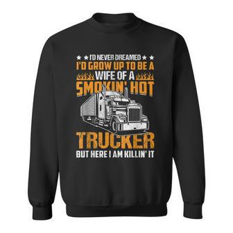 Coolest Truck Driver Construction Workers Vehicle Trucker Sweatshirt - Thegiftio UK