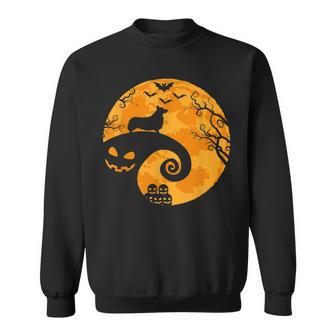 Corgi Funny Halloween Costume Men Women Sweatshirt Graphic Print Unisex - Thegiftio UK