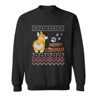 Corgi Ugly Christmas Cool Gift Funny Dog Gift For Christmas Sweatshirt - Monsterry