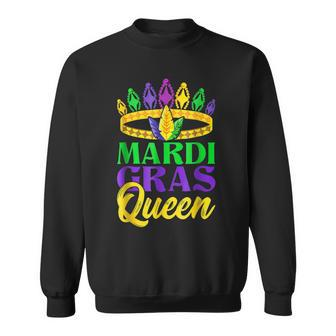 Costume Carnival Gifts Queen Mardi Gras Sweatshirt - Seseable