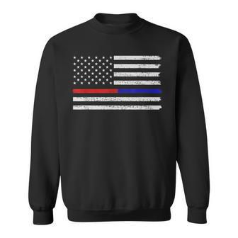 Courageous Fire Fighter & Police Sweatshirt - Seseable