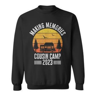 Cousin Camp 2023 Vacation With Cousins Camping Sweatshirt | Mazezy