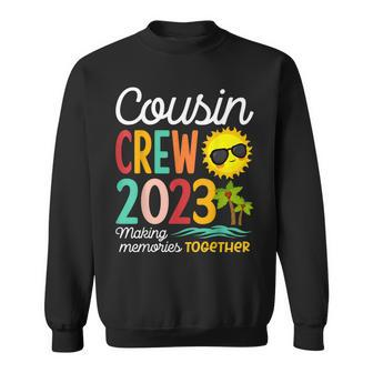 Cousin Crew 2023 Summer Vacation Beach Family Trip Matching Sweatshirt | Mazezy