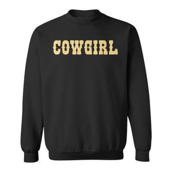 Cowgirl Brown Cowgirl  Sweatshirt
