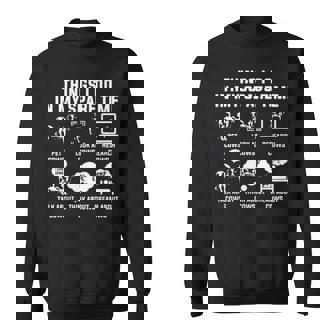 Cows Things I Do In My Spare Time Sweatshirt | Mazezy