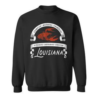 Crawfish Mudbug Crawdads Crayfish Louisiana Men Women Sweatshirt Graphic Print Unisex - Seseable
