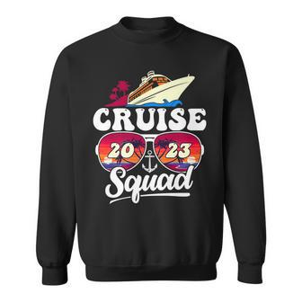 Cruise Squad 2023 Family Vacation Matching Family Group Sweatshirt | Mazezy