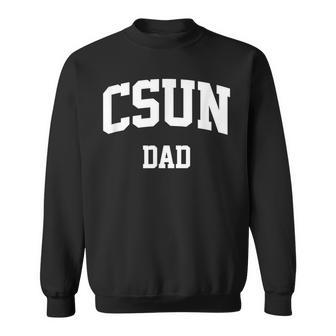 Csun Dad Athletic Arch College University Alumni Sweatshirt - Seseable