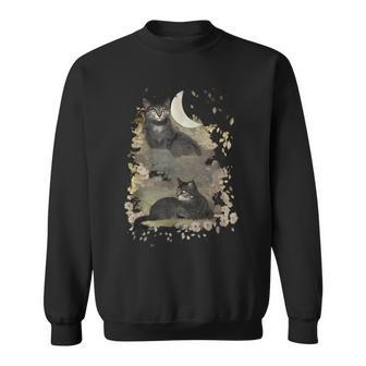 Custom Cats Men Women Sweatshirt Graphic Print Unisex - Thegiftio UK
