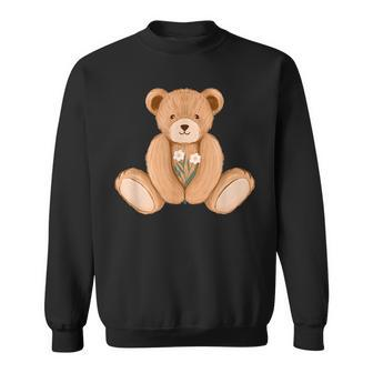 Cute Bear - Illustration - Classic Sweatshirt | Mazezy