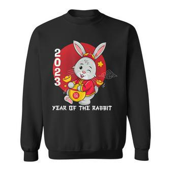 Cute Chinese New Year Funny Year Of The Rabbit 2023 Sweatshirt - Thegiftio UK