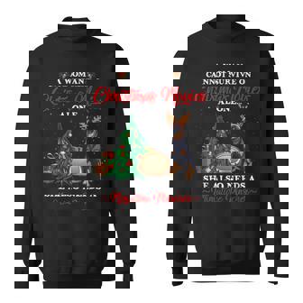Cute Christmas Movie And Miniature Pinscher Dog Men Women Sweatshirt Graphic Print Unisex - Thegiftio