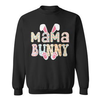 Cute Easter Bunny Mom Bunny Mama Spring Hunt Eggs Easter Sweatshirt | Mazezy