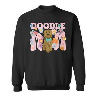 Cute Goldendoodle Doodle Dog Mom Design Women Sweatshirt | Mazezy UK