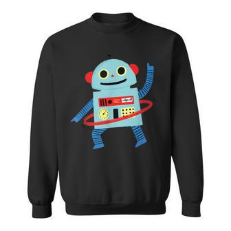 Cute Robot - Adorable Illustration - Classic Sweatshirt | Mazezy