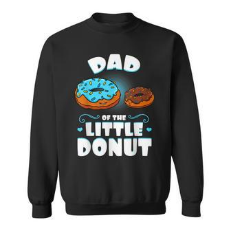 Dad Of The Little Donut Gender Reveal Daddy Announcement Sweatshirt - Thegiftio UK