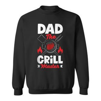 Dad The Grill Fathers Day Bbq Sweatshirt - Thegiftio UK