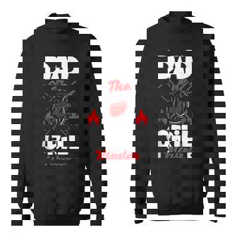 Dad The Grill Fathers Day Bbq Sweatshirt - Thegiftio UK