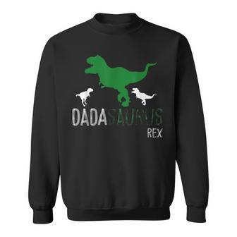 Dadasaurus Dad Dino Fathers Day Gifts Men Dinosaur V2 Sweatshirt - Seseable