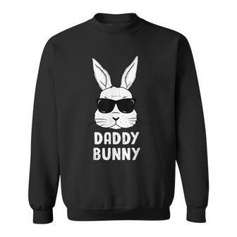 Daddy Bunny Ears Sunglasses Easter Day Dad Rabbit Funny Sweatshirt - Thegiftio UK