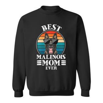 Damen Beste Malinois Mama Aller Zeiten Malinois Mama Sweatshirt - Seseable