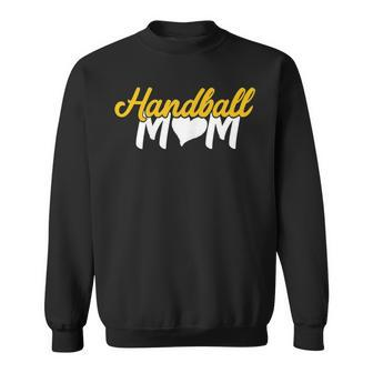 Damen Handball Mama Für Alle Handballer Frauen Sweatshirt - Seseable
