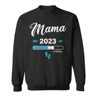 Damen Mama Loading 2023 Sweatshirt für Werdende Mütter - Seseable