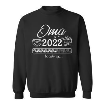 Damen Oma 2022 Loading Sweatshirt, Schwangerschaftsverkündung - Seseable
