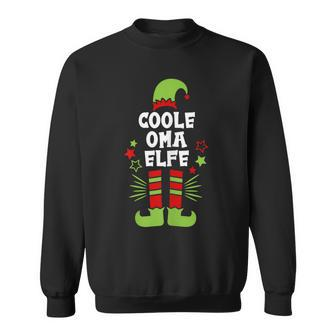 Damen Sweatshirt Coole Oma Elfe - Partnerlook für Weihnachten - Seseable