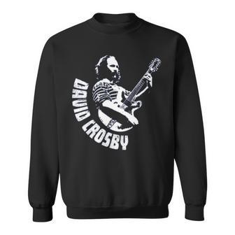 David Crosby Singer Sweatshirt | Mazezy