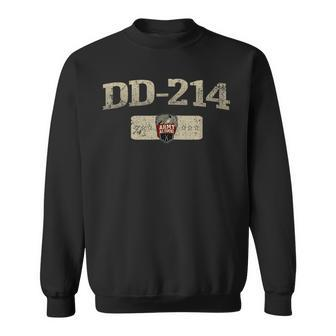 Dd214 Army Alumni Military Veteran T Sweatshirt | Mazezy