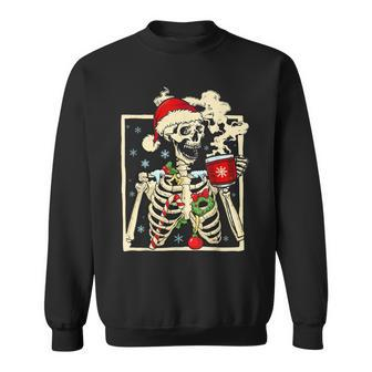 Dead Inside But Its Christmas Funny Christmas Men Women Sweatshirt Graphic Print Unisex - Seseable