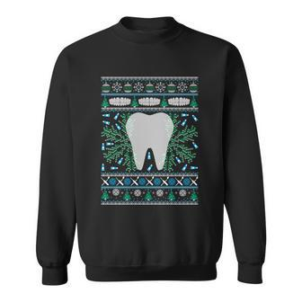 Dental Hygienist Ugly Christmas Cool Gift Funny Holiday Cool Gift Sweatshirt - Monsterry AU