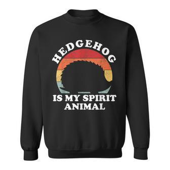 Der Igel Ist Mein Geistertier Süßer Tierliebhaber Sweatshirt - Seseable